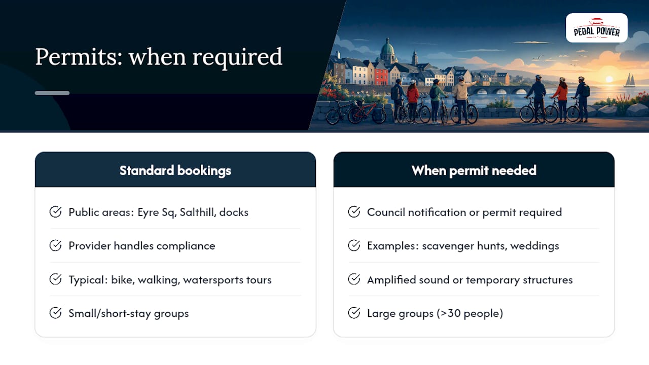 Permits and Local Rules for Group Activities in Public Spaces — overview diagram